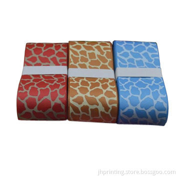 Gift Ribbon, Printed Leopard, 3.5cm Wide